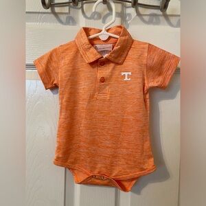University of Tennessee boys collared Onsie “quick dry” material size 12mo